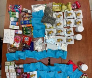 סמים שנתפסו בבית של תושב פ"ת