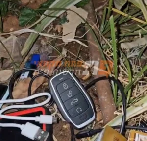 הציוד שנתפס - צילום: משמר הדר גנים פ"ת