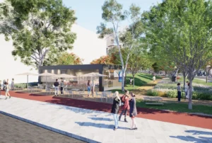 הדמיה פארק חדש בקרית אריה פתח תקווה