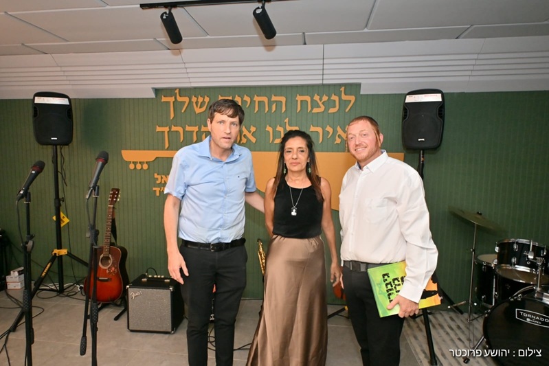 רמי גרינברג, ראש עיריית פתח תקווה, ליהי בן יעקב, אמו של סמר יעד בן יעקב, גרשי קורצינר, מנכל ארגון לזכר לנצח