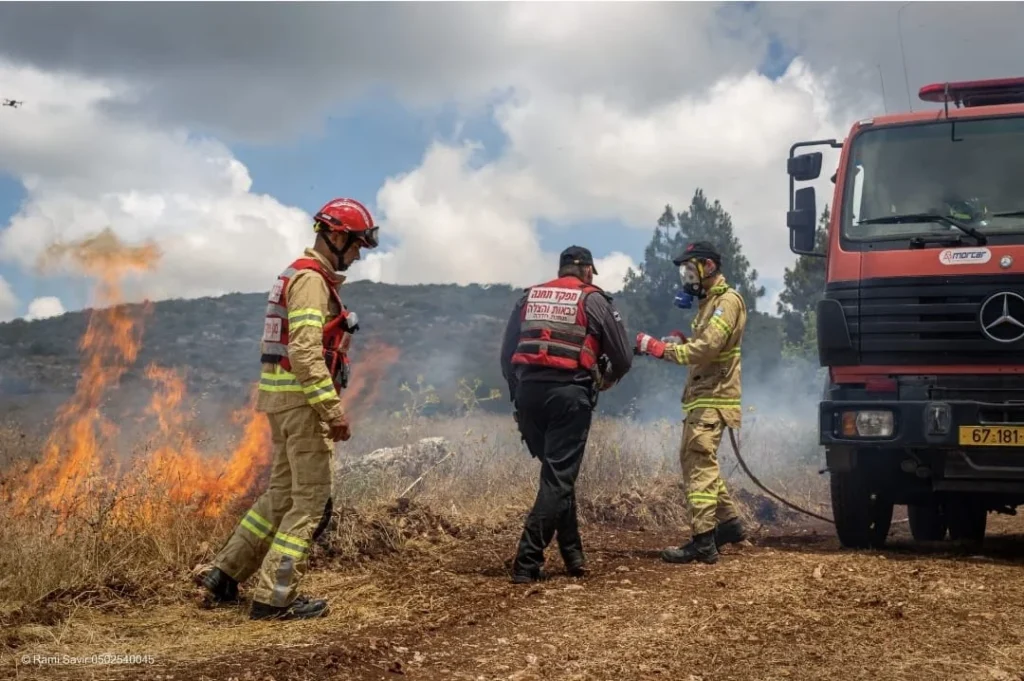 בטיחות מדורות ל"ג בעומר פתח תקווה כבאות והצלה