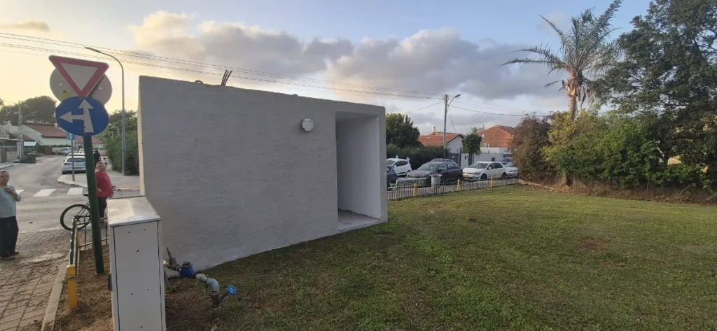 הצבת מיגוניות חדשות פתח תקווה ביטחון תושבים