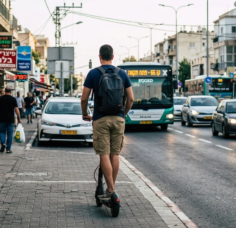 אכיפה אופניים חשמליים פתח תקווה סמכויות פקחים