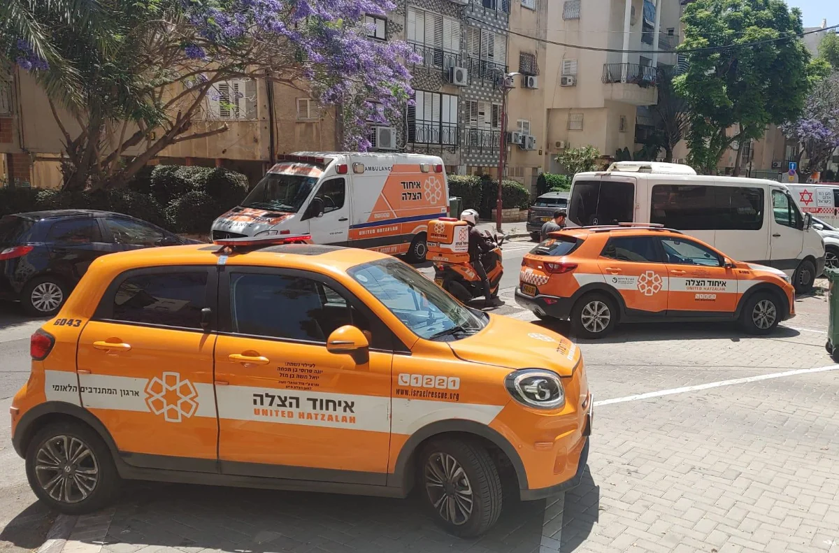 רכב חשמלי של איחוד הצלה בפתח תקווה