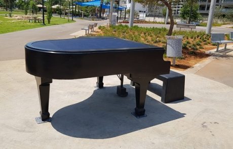 דו רה מי פה סול: הותקן פסנתר דיגיטלי משודרג בפארק הדרומי נווה גן – צפו