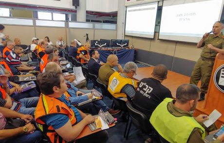 עיריית פתח תקווה קיימה תרגיל חירום