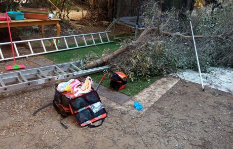 רחוב פרנקפוטר: בן 47 נפל מסולם במהלך ההכנות לבניית הסוכה – מצבו בינוני